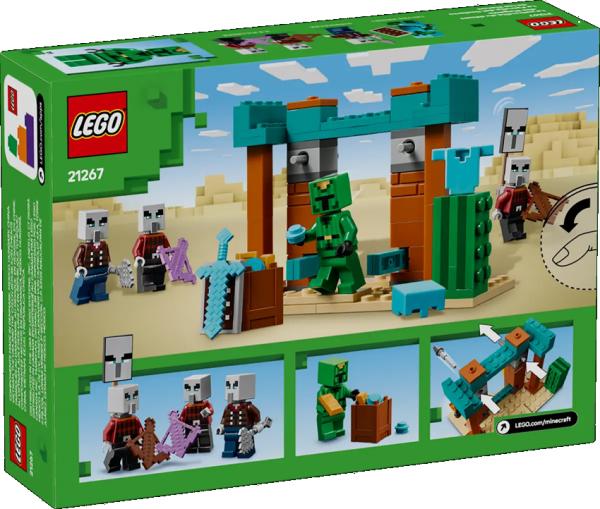 LEGO® Minecraft™ 21267 - The Illager Desert Patrol (105 pieces)