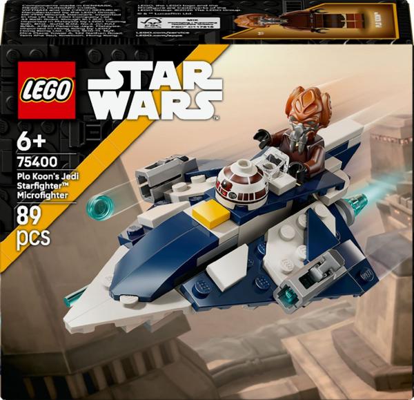 LEGO&reg; Star Wars&trade; 75400 - Plo Koons Jedi Starfighter&trade; Microfighter (89 Teile)