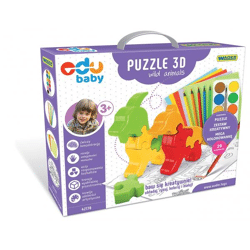 Lernspielzeug Puzzle 3D Wildtiere