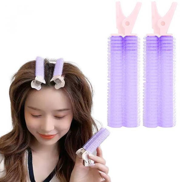 Lockenwickler zum Anheben der Haare am Ansatz, für Vokuhila 2 Stück. Mix aus Modellen und Mustern