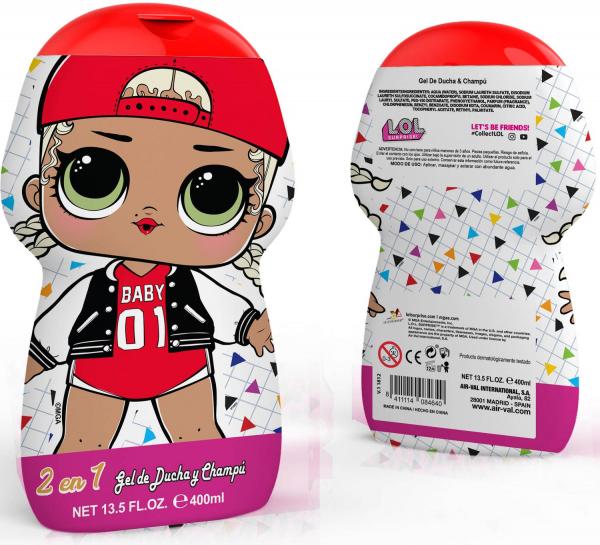 L.O.L. - 2D 2 in 1 Duschgel & Shampoo 400 ml