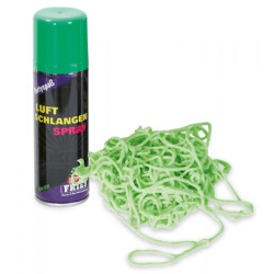 Luftschlangen Spray - 4-fach sortiert