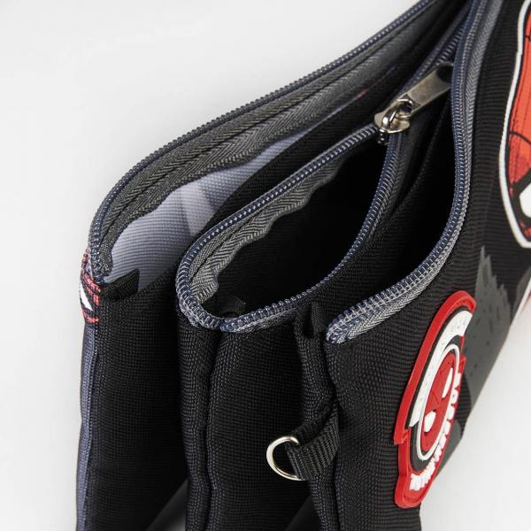 Marvel Spiderman - Schlamperm&auml;ppchen mit 3 F&auml;chern