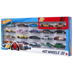 Mattel H7045 - Hot Wheels - Die Cast - 20 Fahrzeuge 1:64