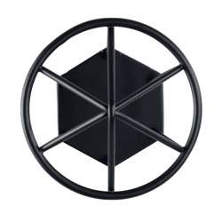 Menton Wandhaken, mattschwarz WENKO