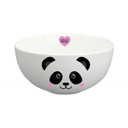 Cereal bowl panda face 550ml