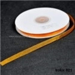 Orangefarbenes Chiffonband (1/4