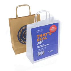 Papiertüte 22x18x8 cm MIX an Motiven