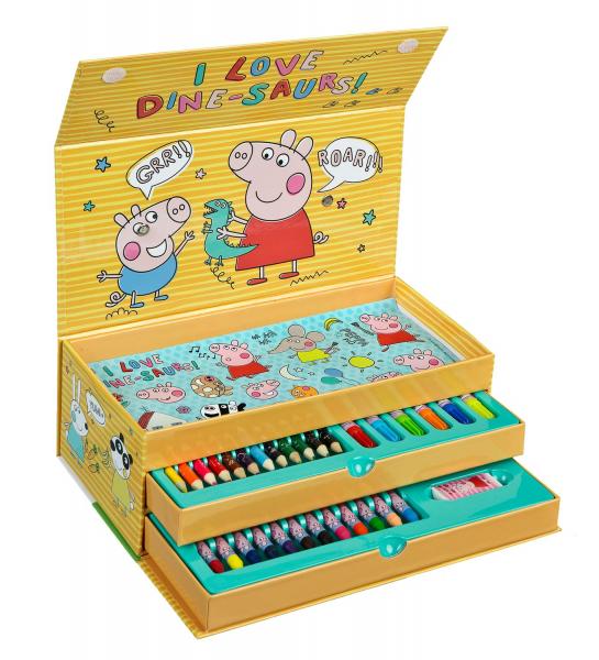 Peppa Pig - Malkiste, 44tlg