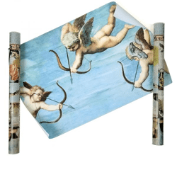 Kunstreproduktionen auf Leinwand 32x49 cm, Tube, MIX von Motiven