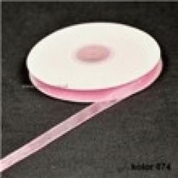 Rosa Chiffonband (1/4