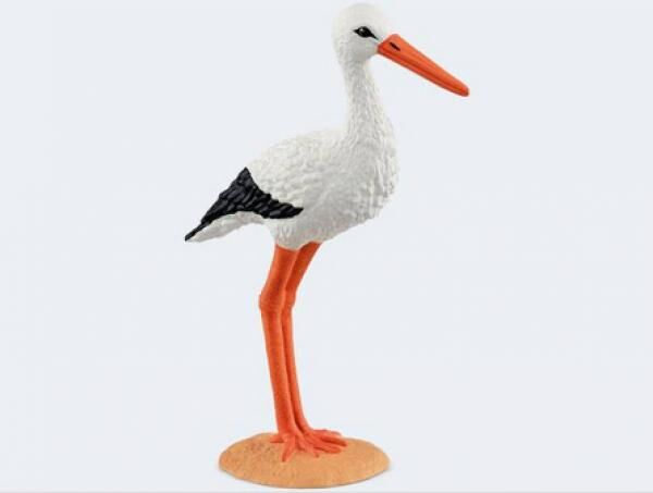 Schleich 13936 - Spielfigur, Farm Storch