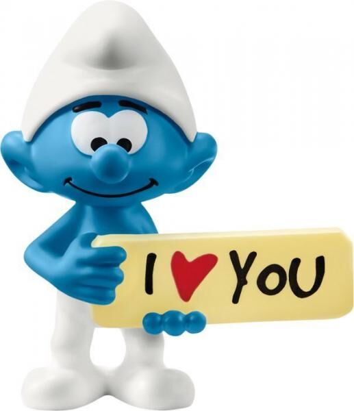 Schleich 20823 - Schlumpf mit Schild Spielfigur