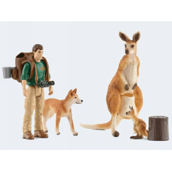 Schleich 42623 - Wild Life Outback Abenteuer Sammelfiguren Set