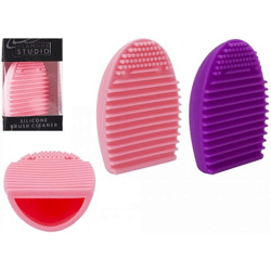 Silikonbürste zur Reinigung von Kosmetikpinseln