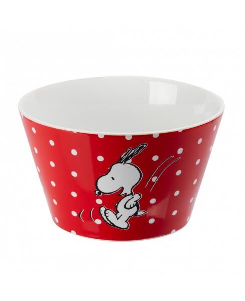 Snoopy "Red Dots" - M&uuml;slischale, 500 ml