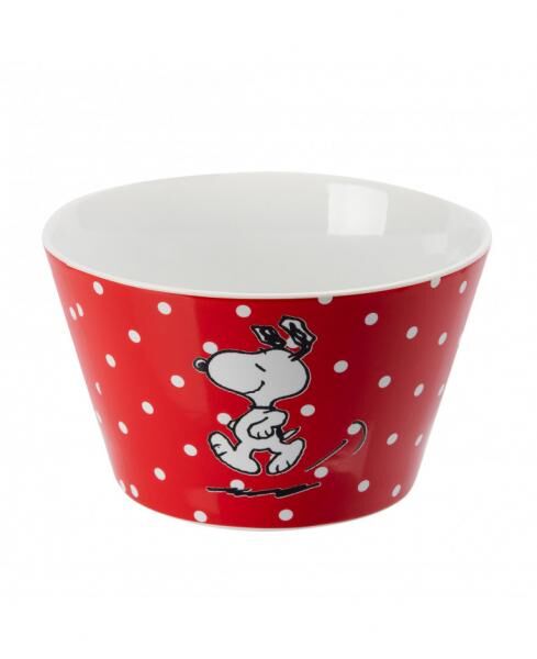Snoopy "Red Dots" - M&uuml;slischale, 500 ml