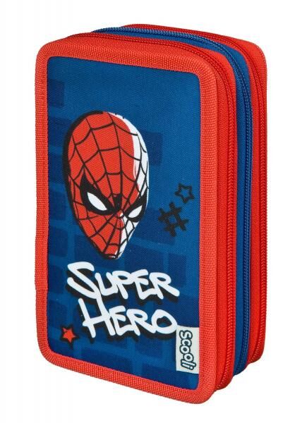 Spider-Man - Tripledecker, gef&uuml;lltes Sch&uuml;leretui