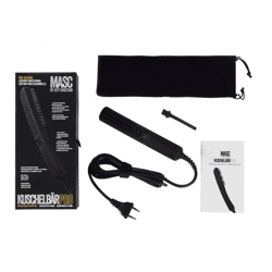 KuschelBär Pro-Edition Bart- und Haarglättungsbürste mit Ionisierung