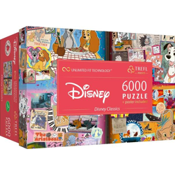 The Great Book of Disney - UFT Puzzle - 6000 Teile 