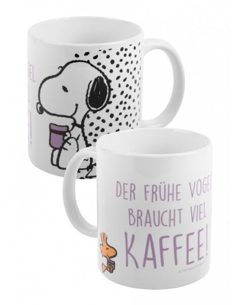 The Peanuts - " viel Kaffee" - Tasse 320 ml