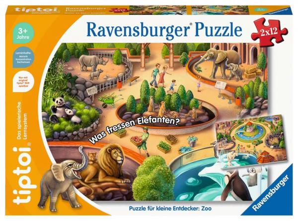 tiptoi&reg; - Puzzle f&uuml;r kleine Entdecker - Zoo