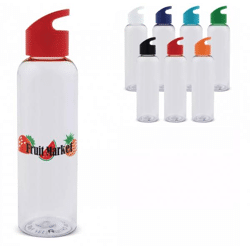 Transparente Flasche 600ml 25 cm MIXED DESIGNS