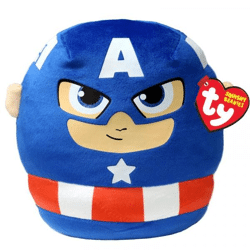 Ty 39355 - Marvel Captain America - Squishy Beanie - Plush cushion 35 cm