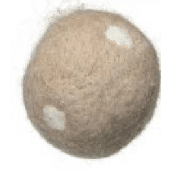 Wool decorative ball 4.5cm, beige