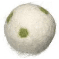 Wool decorative ball 4.5cm, cream