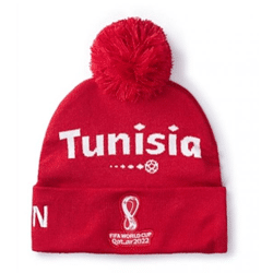 Wintermütze, FIFA WM 2022, Tunesien Einheitsgröße