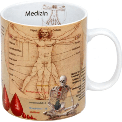 Knowledge Mug Medicine (German) Mug / Cup - 490 ml