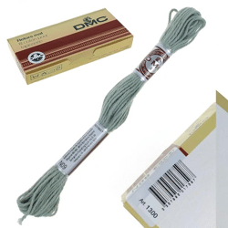 DMC Baumwoll-Mouliné-Garn Strang 10 m N09 Gris argent