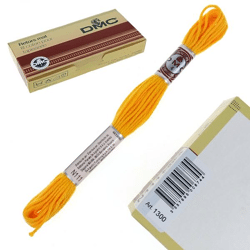 DMC Baumwollstrang Garn 10 m N111 Renoncule Orange