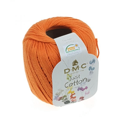 DMC Baumwoll-Mouliné-Garn Strang ca. 93 m N47 Safran - 30g