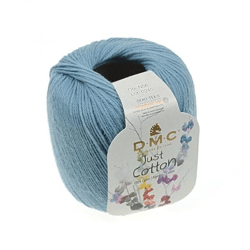 DMC Baumwoll-Mouliné-Garn Hank ca. 93 m N56 Azur - 30g