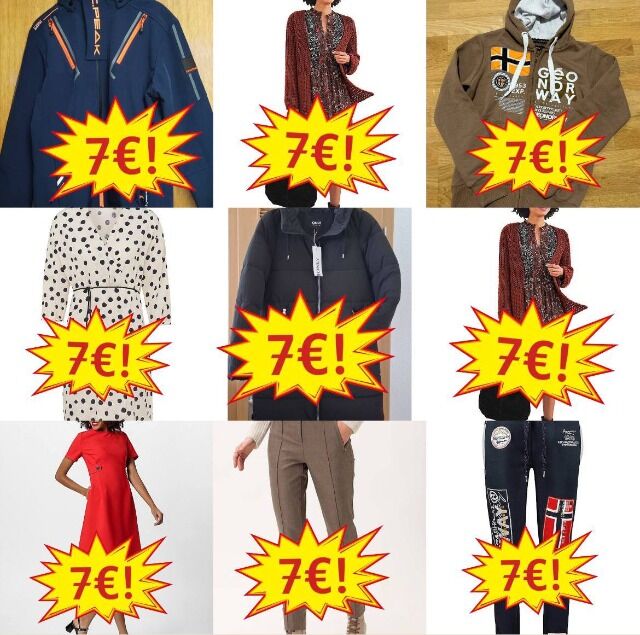 ab 6,90 € Winter Markenbekleidung Mix Boxen Kategorie A B Kundenrücksendungen Herren und Damen Top Marken aus Deutschland