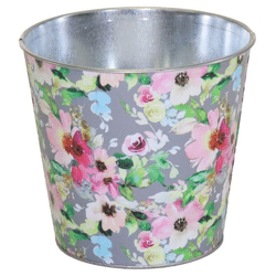 Flower pot Valentino metal 11 cm