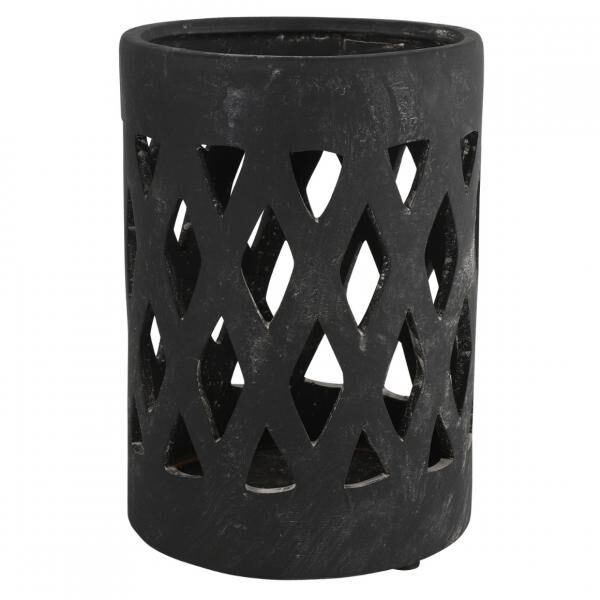 Countryfield Teelichthalter Dassel L schwarz 22 cm