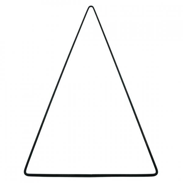 Dekoration DIY Weihnachtsbaum Metall schwarz 55 cm