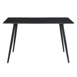 Esstisch 120cm schwarz