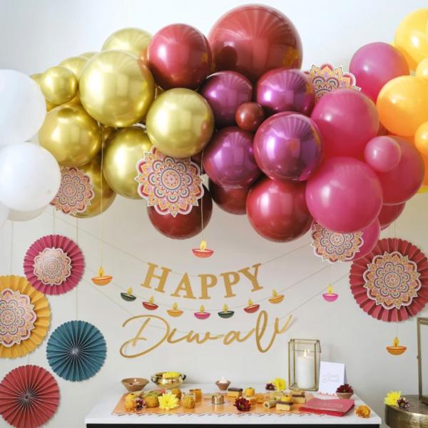 Ginger Ray Snackschale Happy Diwali 80 cm