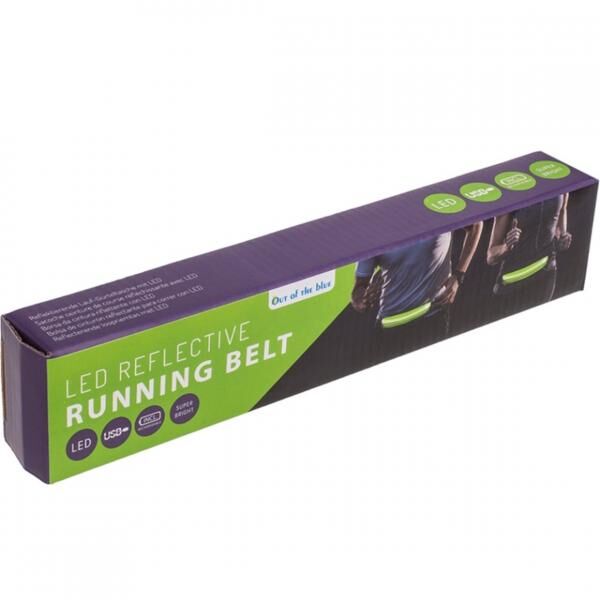 Laufende Gürteltasche mit wiederaufladbaren LED-Leuchten