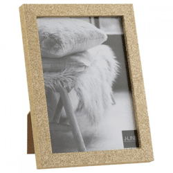 J-Line Fotorahmen glitter gold 13 x 18 cm