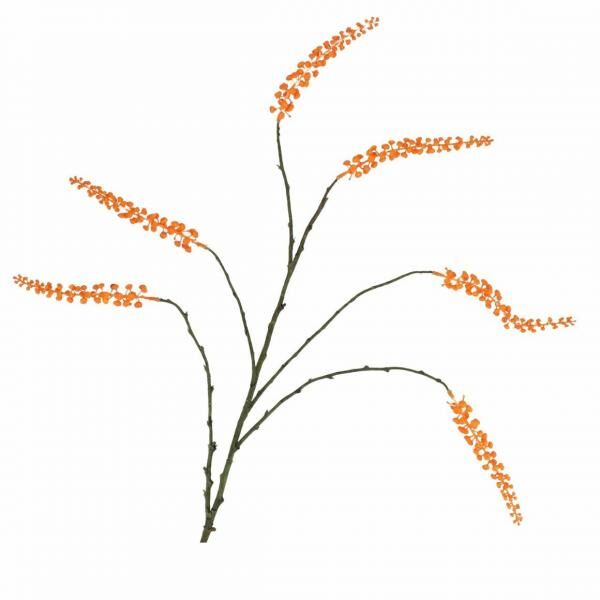 Künstlicher Zweig Beeren orange 115 cm