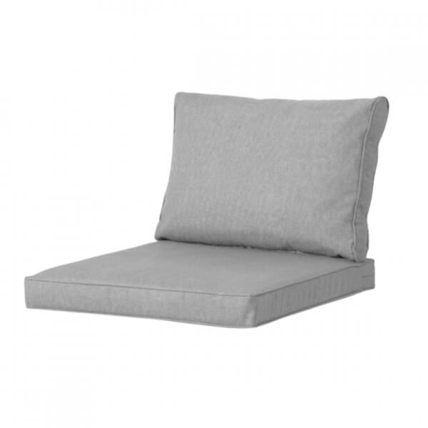 Madison Lounge Kissen Outdoor grau 73 x 73 cm