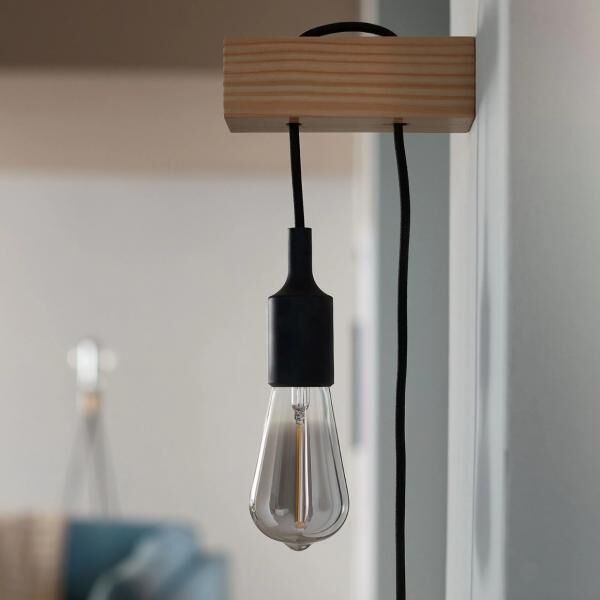 Philips LED-Lampe rauchig E27 15W