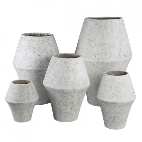 PTMD Blumentopf Tink M weiß 50 cm