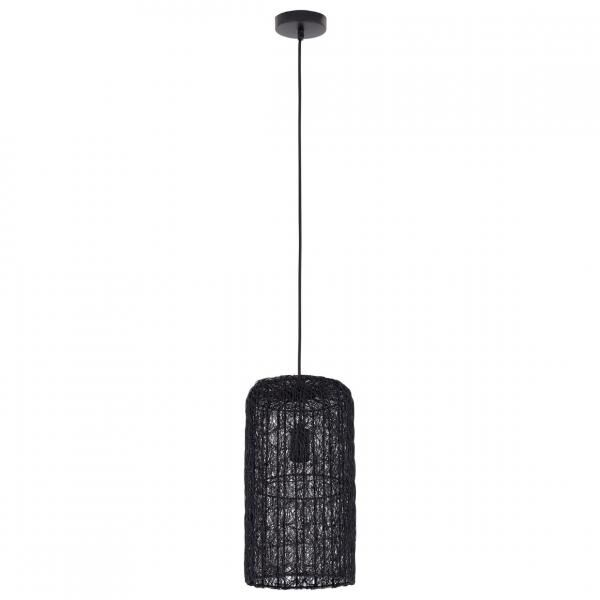 PTMD Hängeleuchte Idris schwarz 41 cm