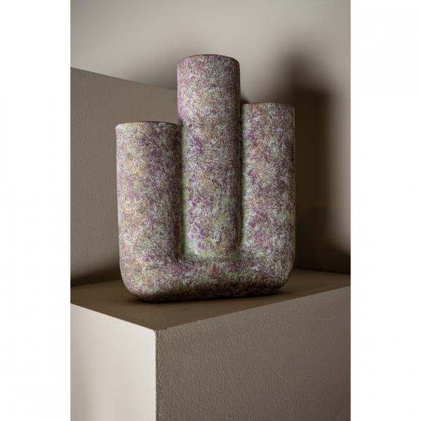 PTMD Vase Pfeifen lila 35 cm